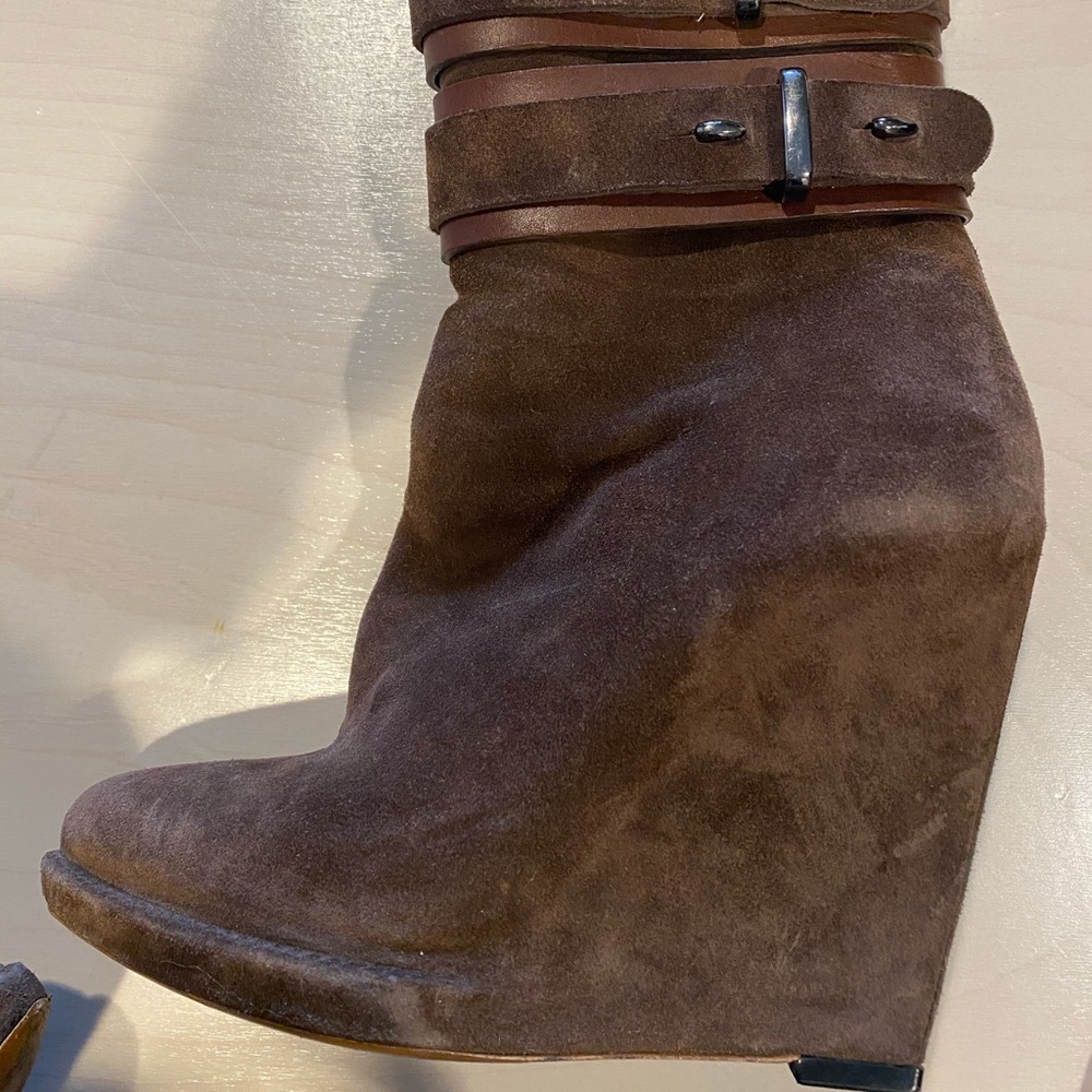 Givenchy Platform Booties Size 35 - image 2